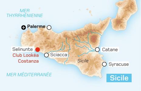 Location of Constanza